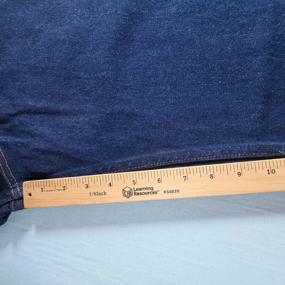 Red Kap Mens PD63PW4 Pre-Washed Denim Work Jeans Indigo Blue 12x30 Straight Leg